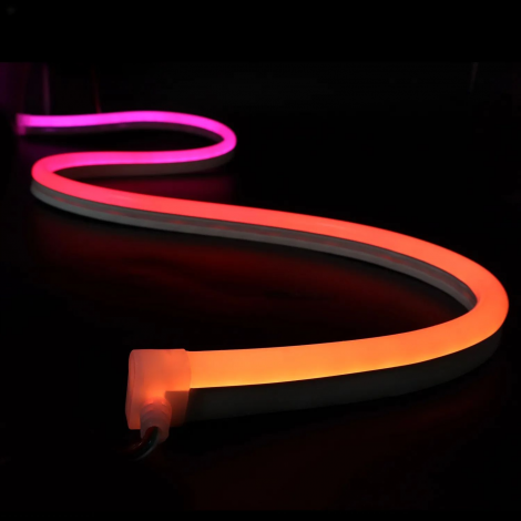 LED霓虹灯带 侧发光12x25弧面 DMX512幻彩